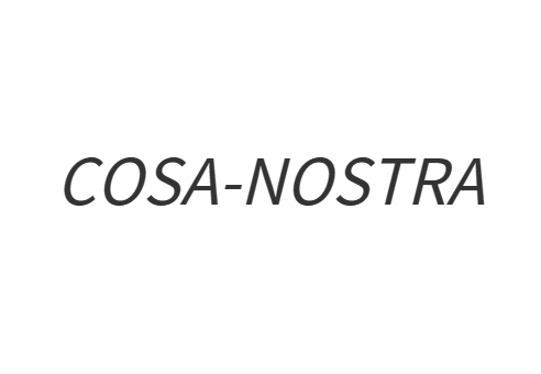 COSA-NOSTRAコーザノストラ